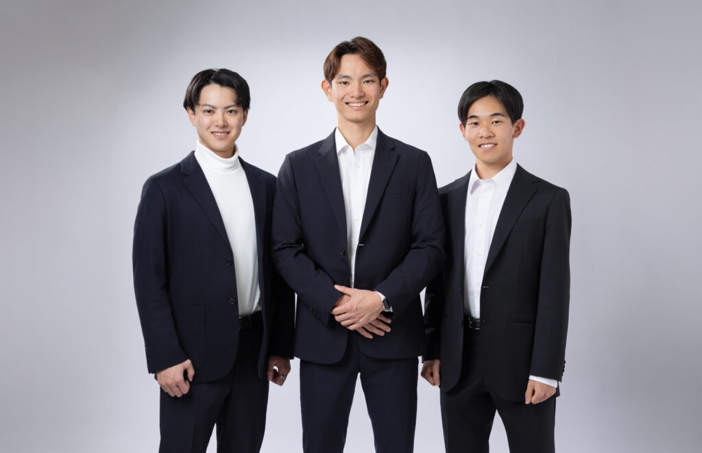 株式会社watousの経営チーム3名